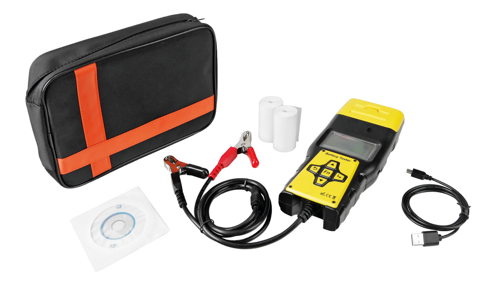 Tester-Pro, tester batterie professionale con stampante termica integrata