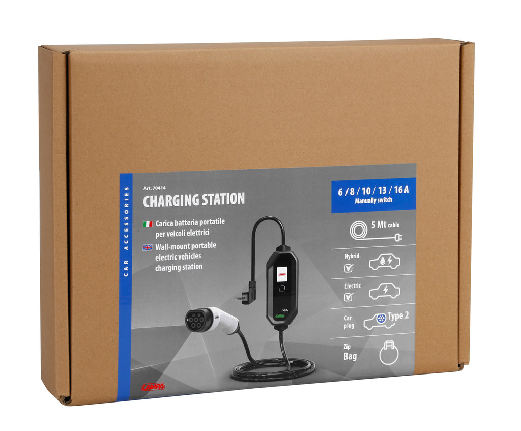 Carica batteria portatile per veicoli elettrici
