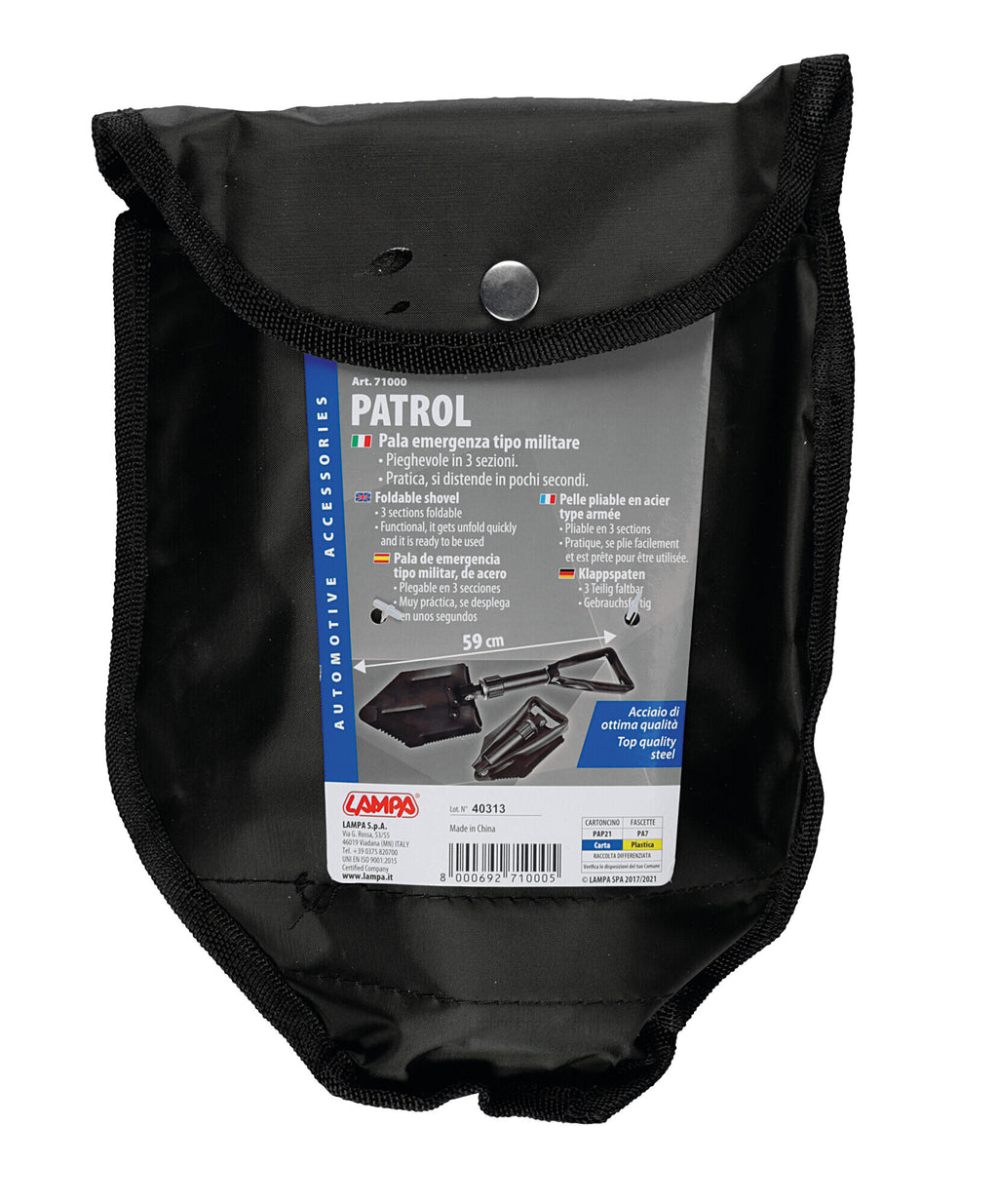 Patrol - Pala d'emergenza tipo militare