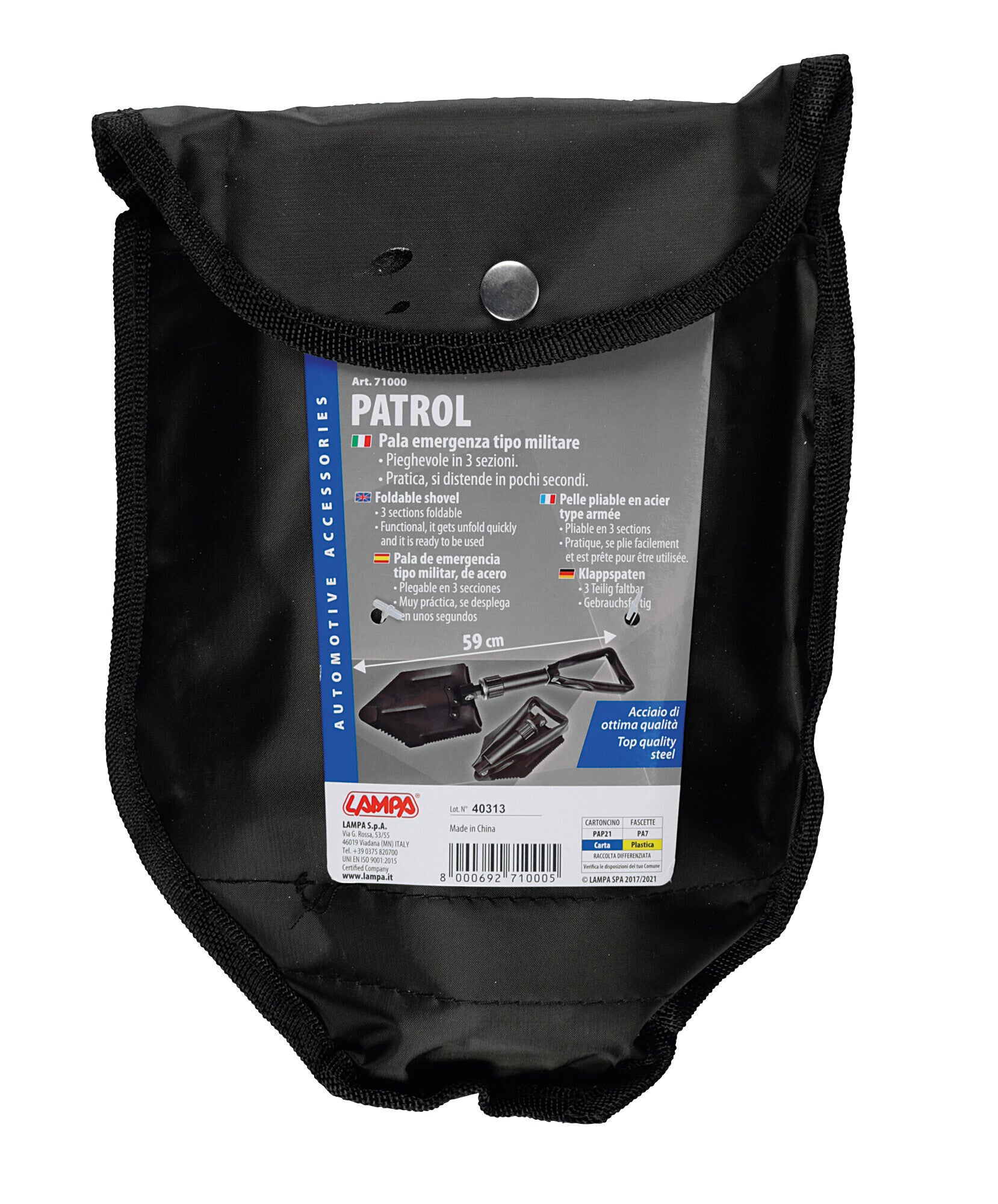 Patrol - Pala d'emergenza tipo militare