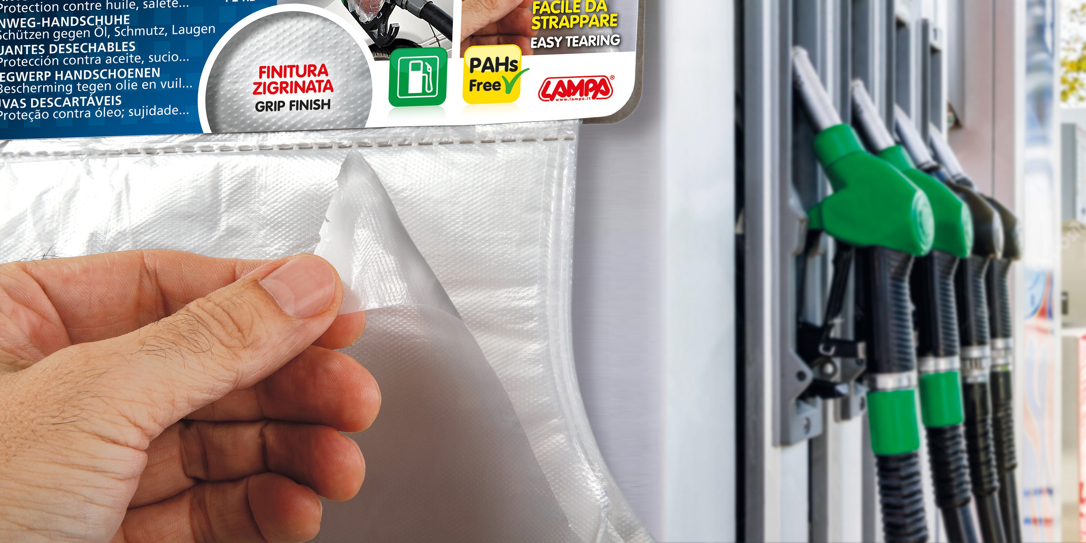 Guanti monouso - 100 pz (dispenser a strappo)