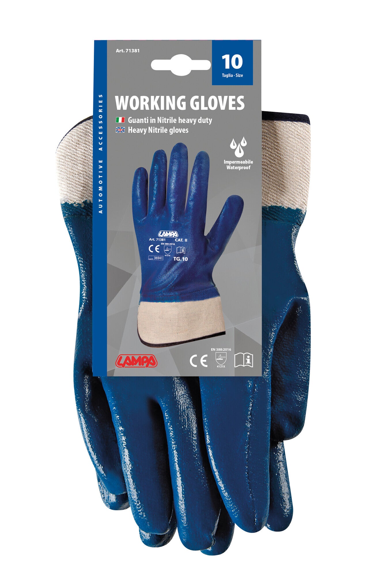 Guanti in nitrile Heavy-Duty - 10
