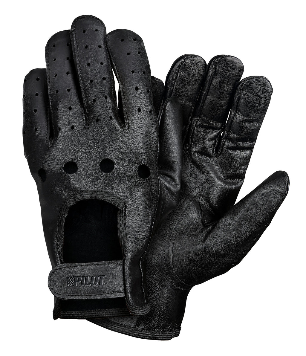Pilot-3, guanti guida - XL - Nero