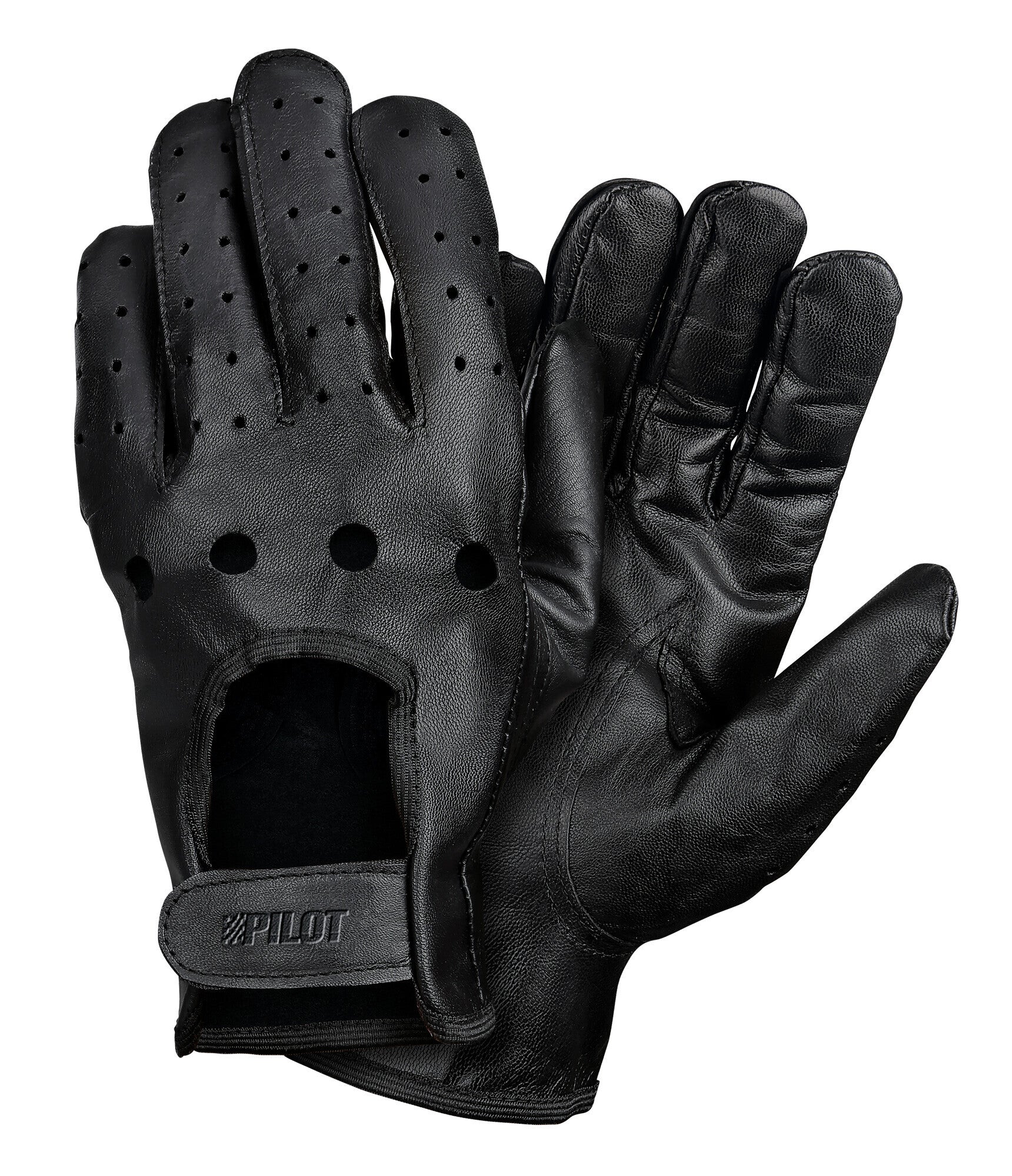 Pilot-3, guanti guida - XL - Nero