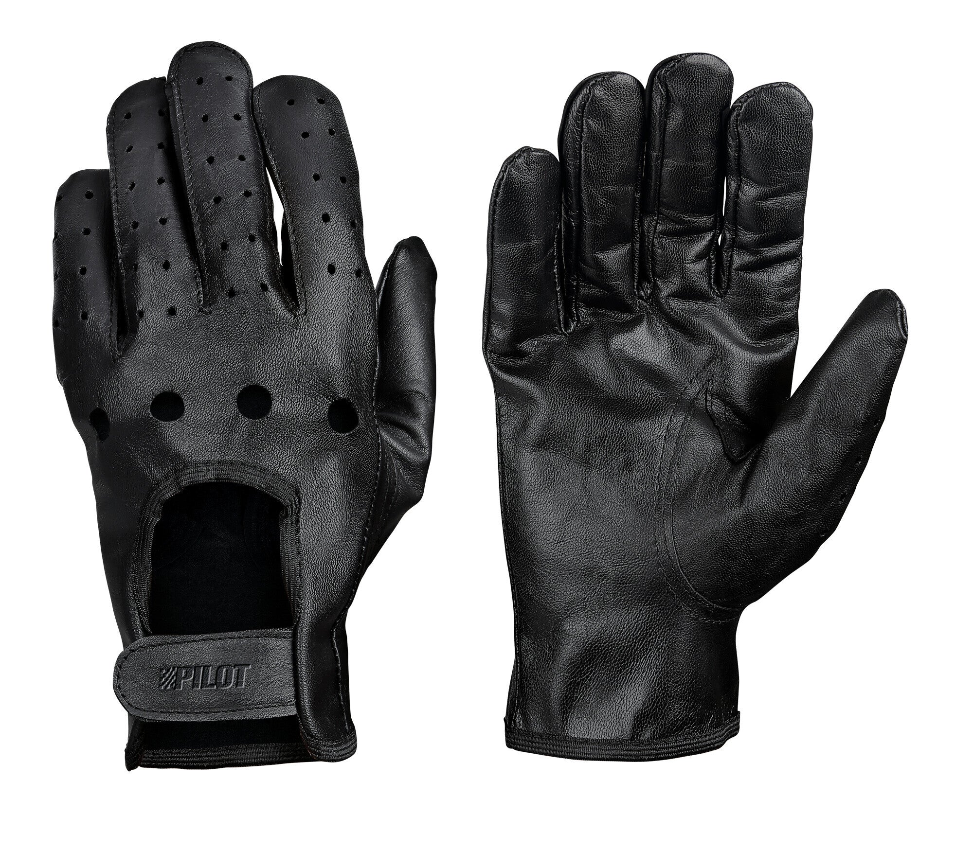 Pilot-3, guanti guida - XL - Nero
