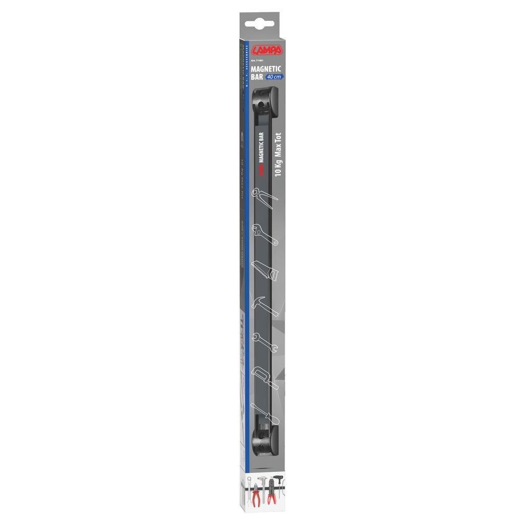 Barra magnetica porta attrezzi - 40 cm - 10 kg max