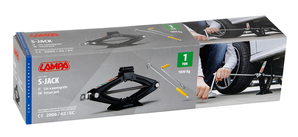 Cric a pantografo - 1.000 kg