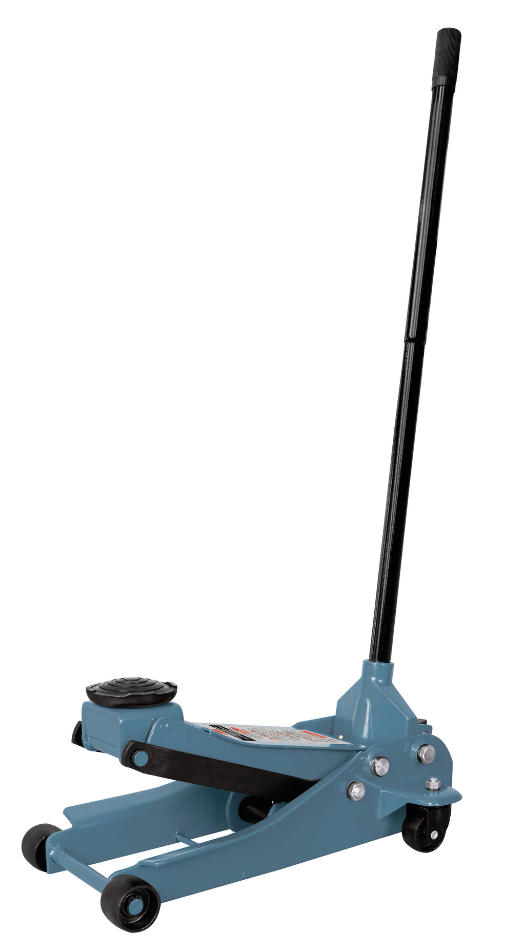Cric idraulico a carrello, a basso profilo - 2.500 kg