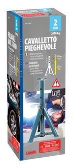 Cavalletto treppiedi pieghevole - 2.000 kg