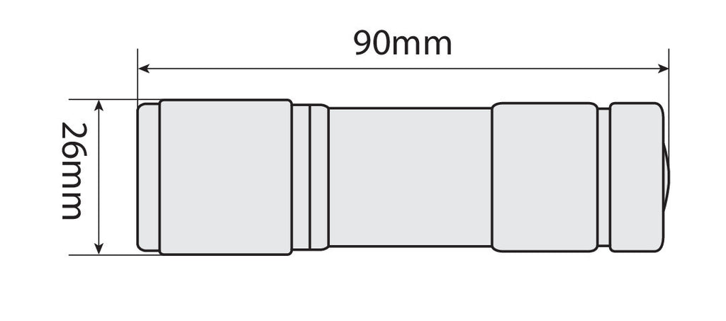 Touring, torcia a 9 Led, 1200 Mcd - Sfuso 1 pz
