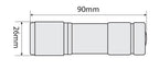 Touring, torcia a 9 Led, 1200 Mcd - Sfuso 1 pz