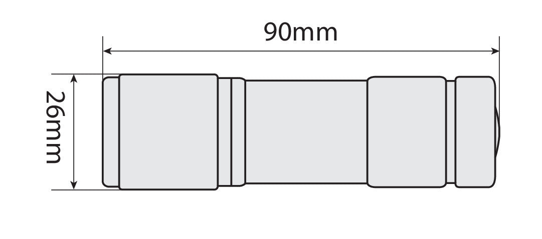 Touring, torcia a 9 Led, 1200 Mcd - Sfuso 1 pz
