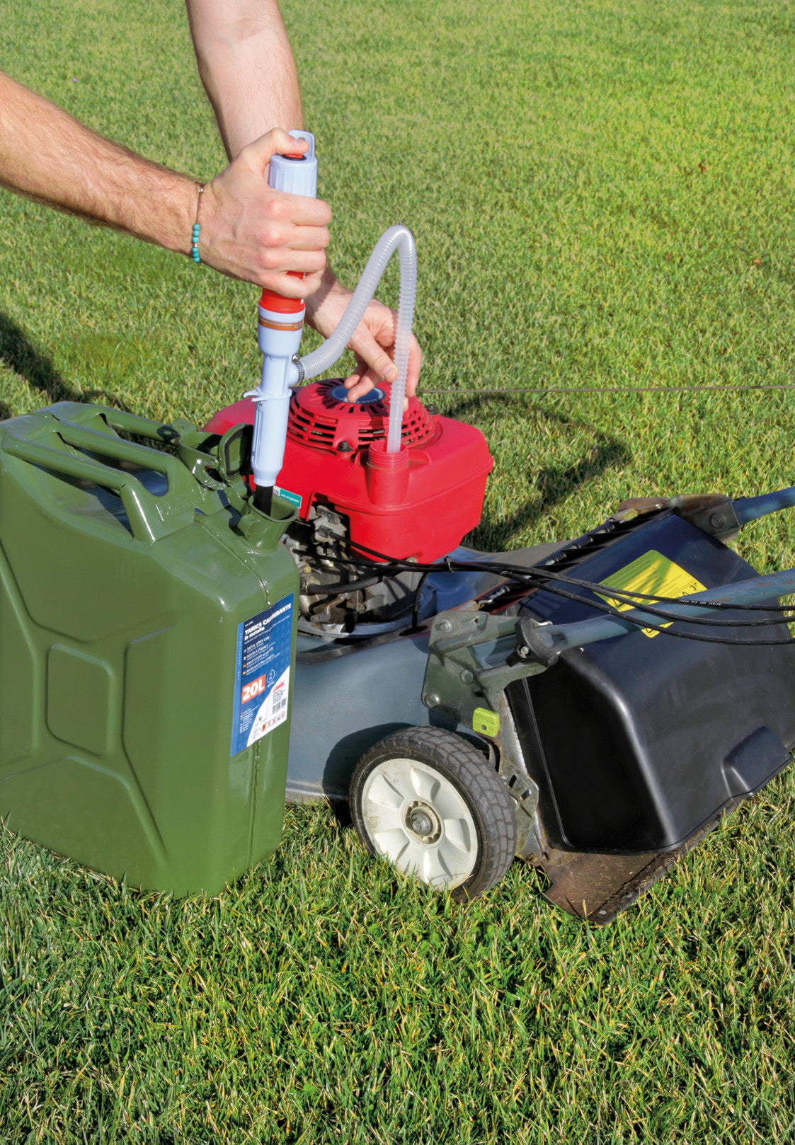 Pompa a batteria per travaso liquidi - 6 L/min