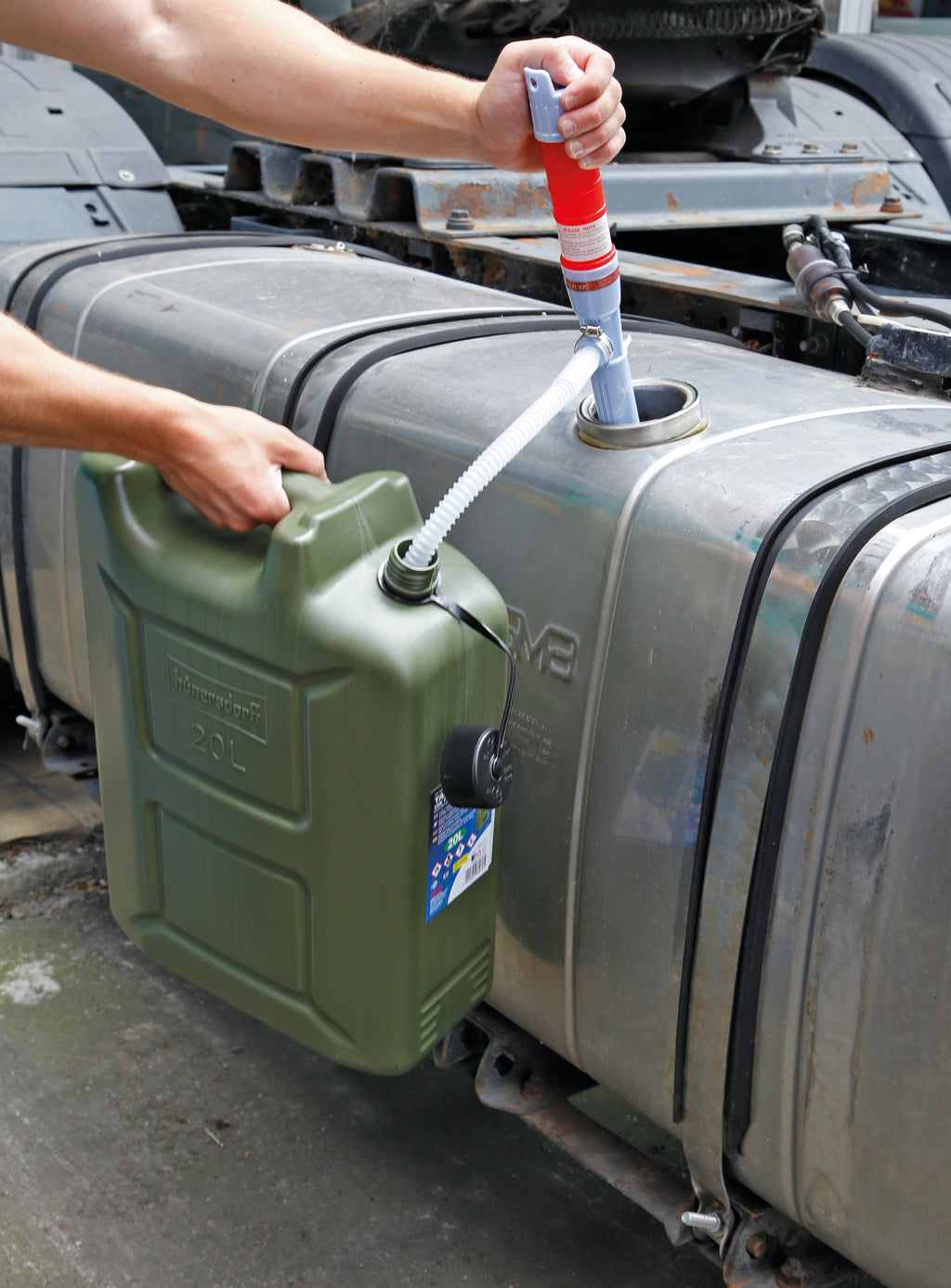 Pompa a batteria per travaso liquidi - 6 L/min