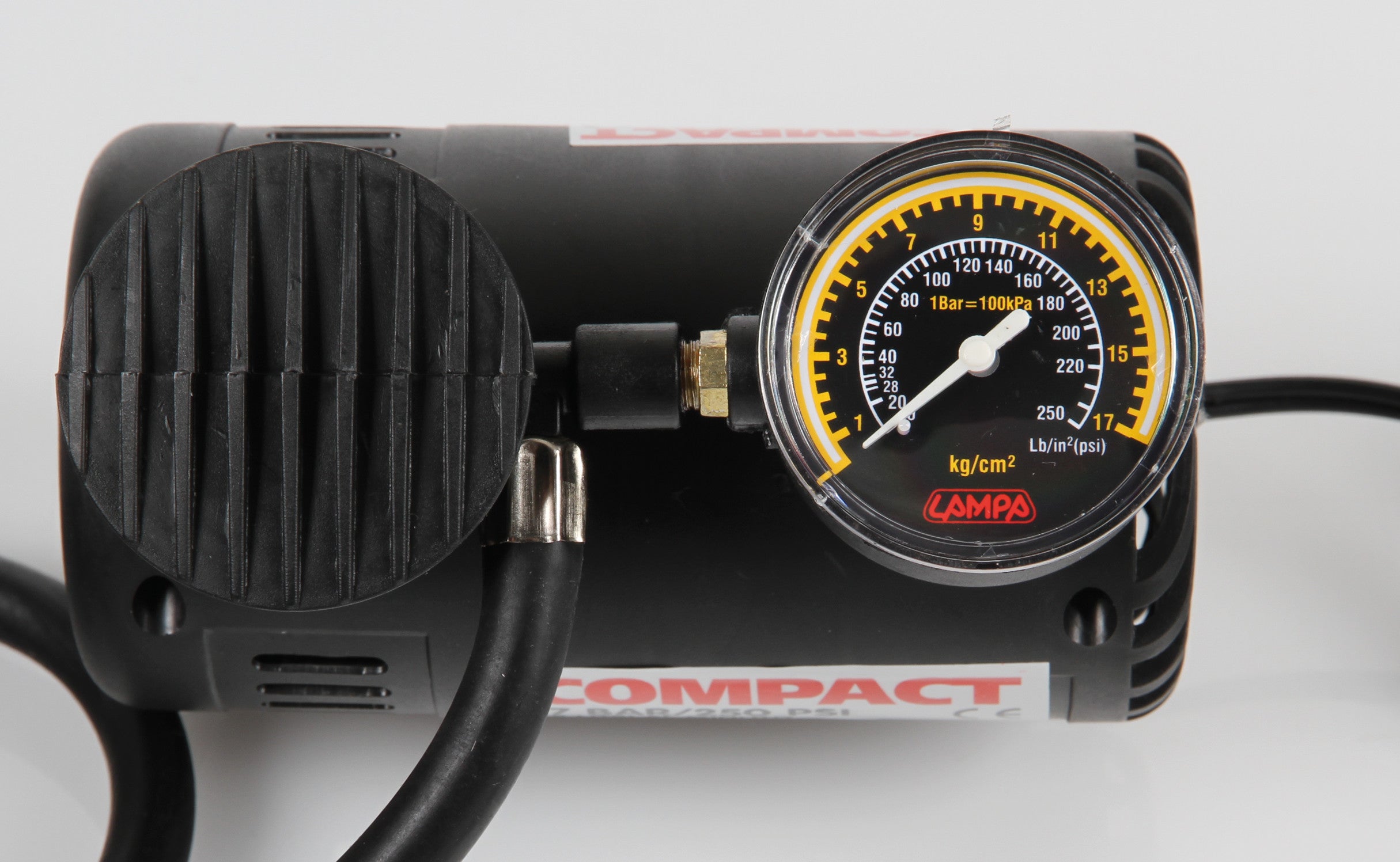 Compact, compressore 12V con manometro