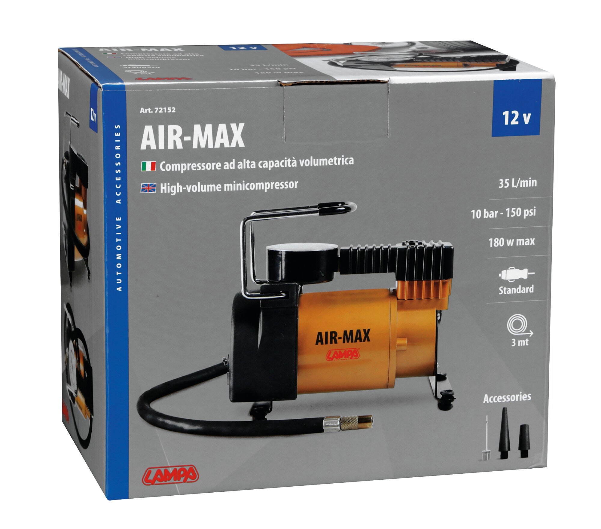 Air-Max, compressore 12V