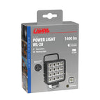 WL-28, faro ausiliario a 16 Led - 12/24V - Bianco