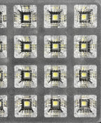 WL-28, faro ausiliario a 16 Led - 12/24V - Bianco