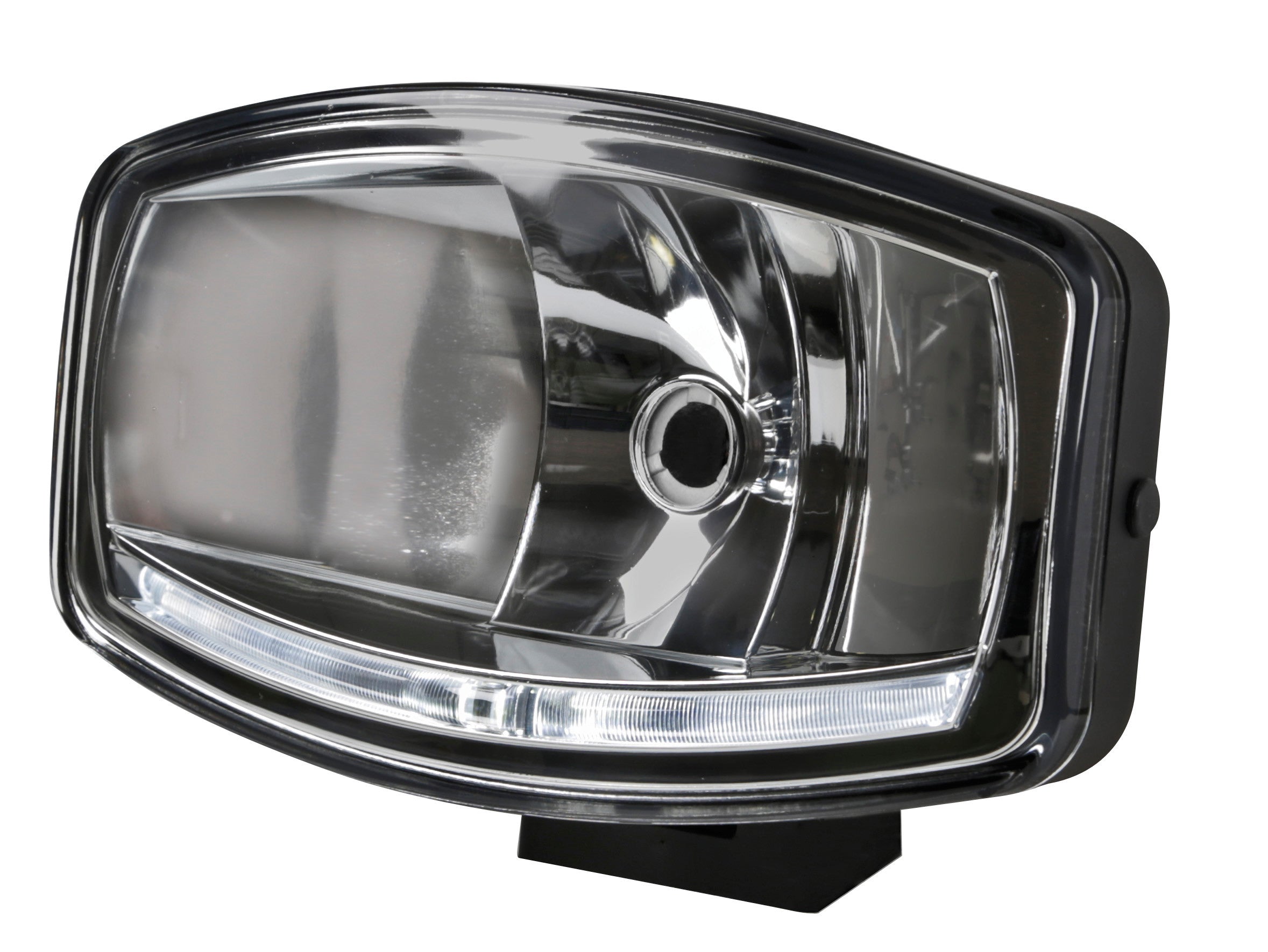 Pluton, faro alogeno di profondità con luce di posizione a led - 248x141 mm