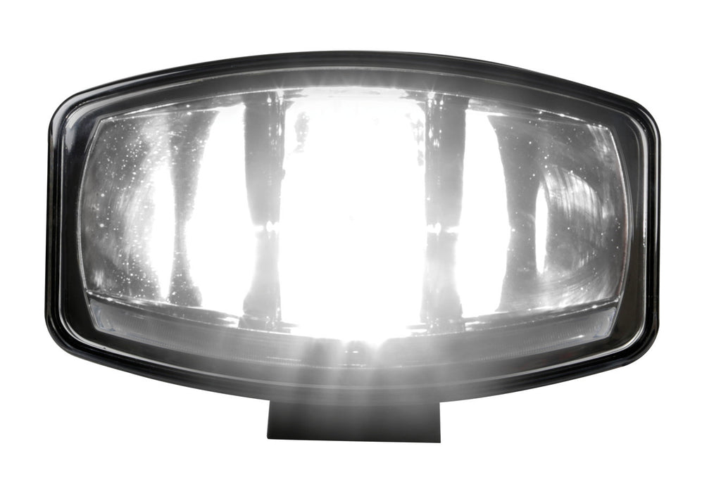 Pluton, faro alogeno di profondità con luce di posizione a led - 248x141 mm