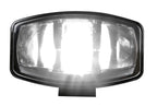 Pluton, faro alogeno di profondità con luce di posizione a led - 248x141 mm