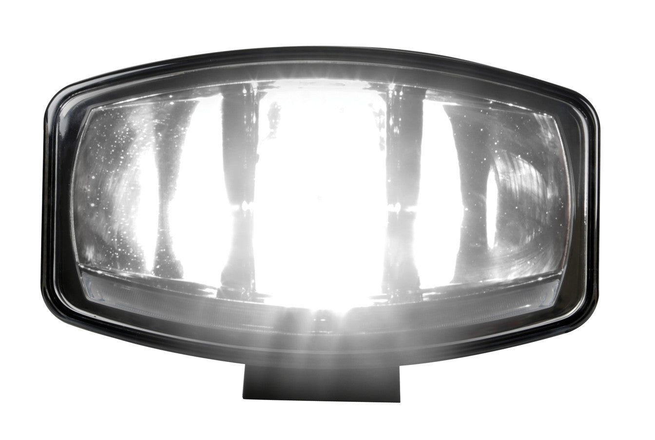 Pluton, faro alogeno di profondità con luce di posizione a led - 248x141 mm