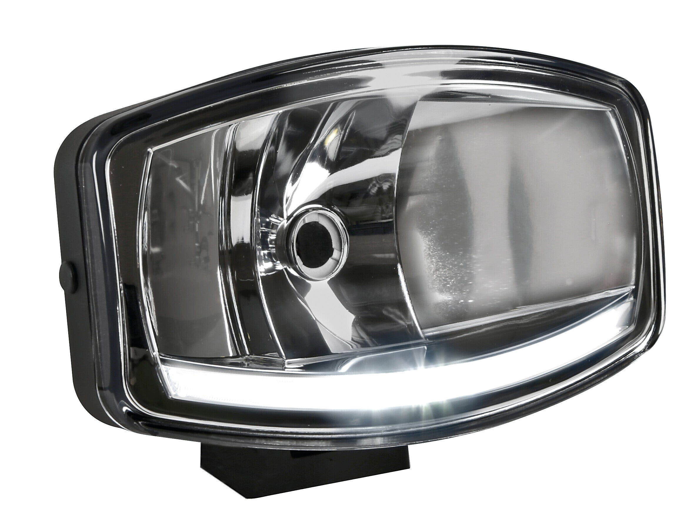 Pluton, faro alogeno di profondità con luce di posizione a led - 248x141 mm