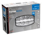Pluton Nova, faro di profondità LED con luce di posizione - 12/24V - 245x140 mm