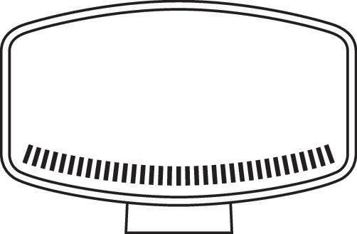 Pluton Nix, faro di profondità LED con luce di posizione - 12/24V - 245x140 mm