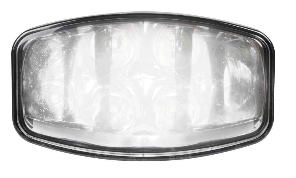 Pluton Nix, faro di profondità LED con luce di posizione - 12/24V - 245x140 mm