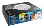 Orion, proiettore supplementare a 12 Led - 12/24V - Ø 215 mm - Cromo