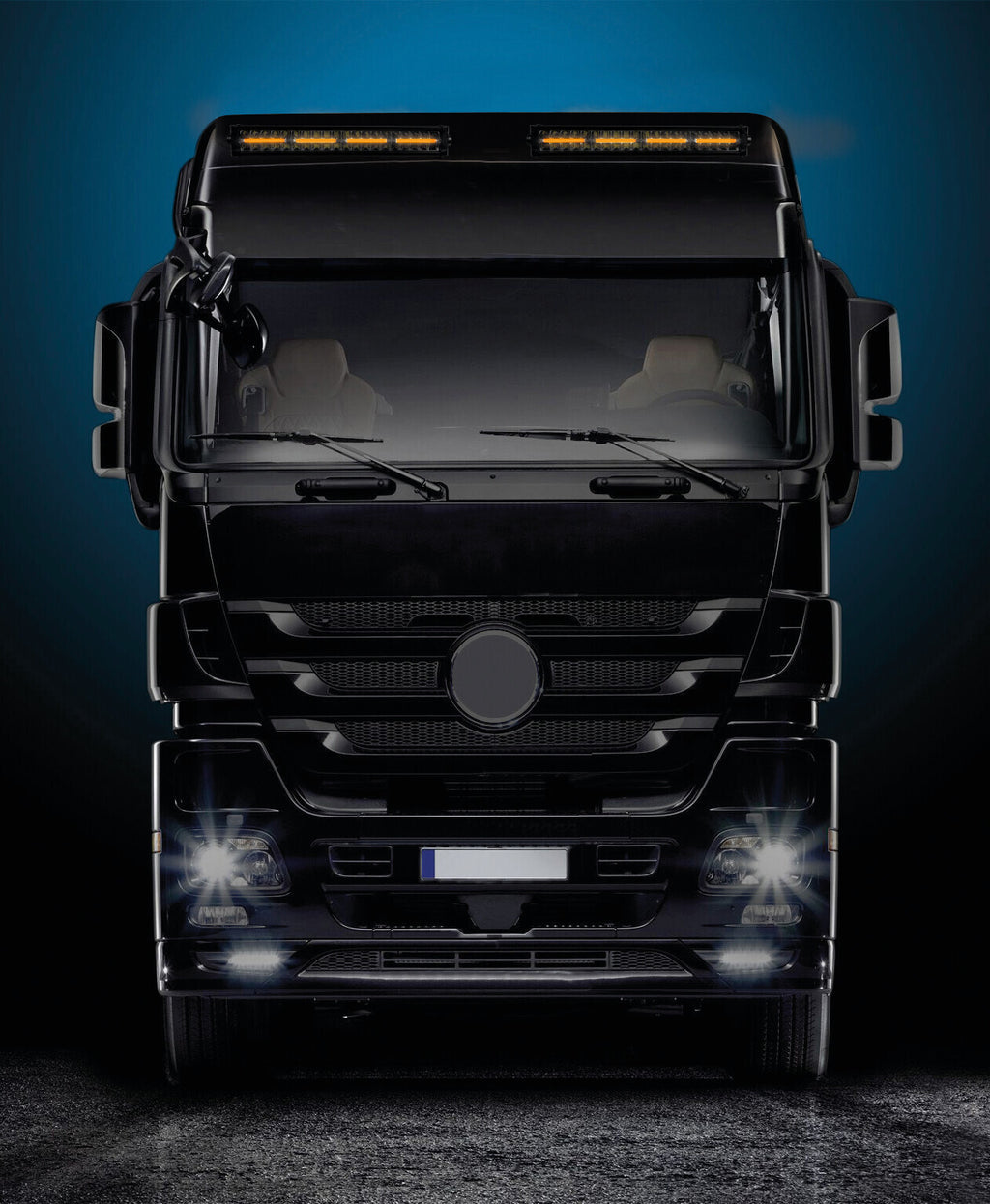 Pluton Holland Style, barra a Led 2 funzioni - 12/24V - 559x81 mm