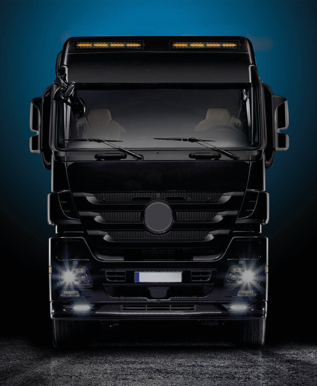 Pluton Holland Style, barra a Led 2 funzioni - 12/24V - 559x81 mm