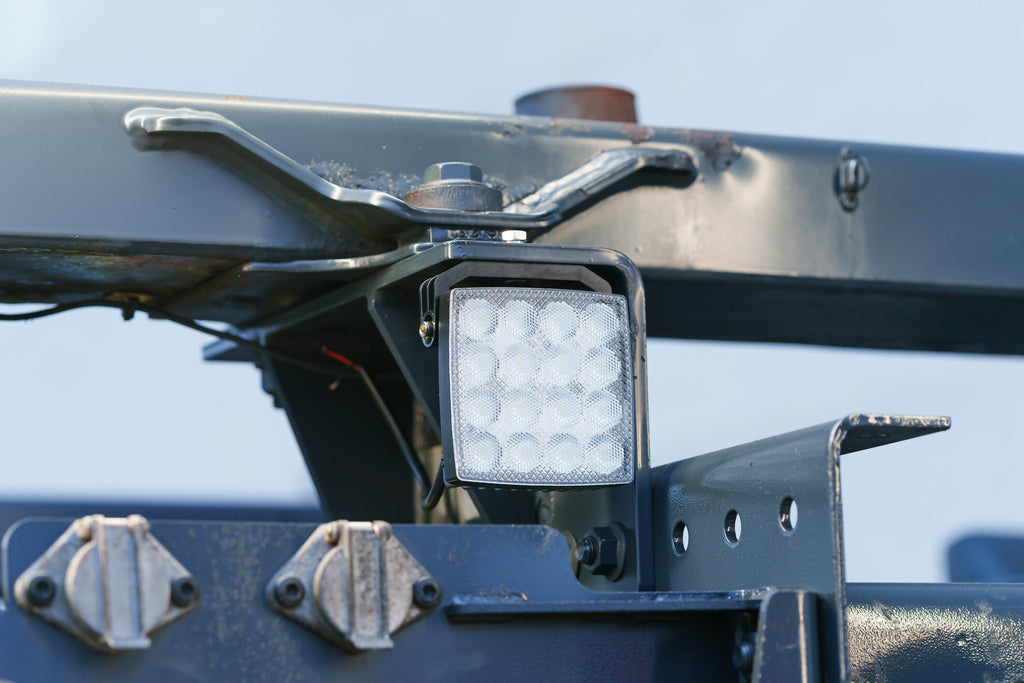 WL-26, faro ausiliario a 16 Led - 12/24V - Bianco