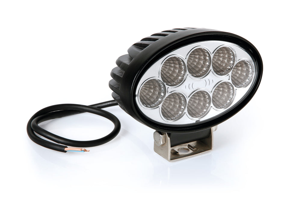 WL-4, faro ausiliario a 8 Led - 12/24V - Bianco