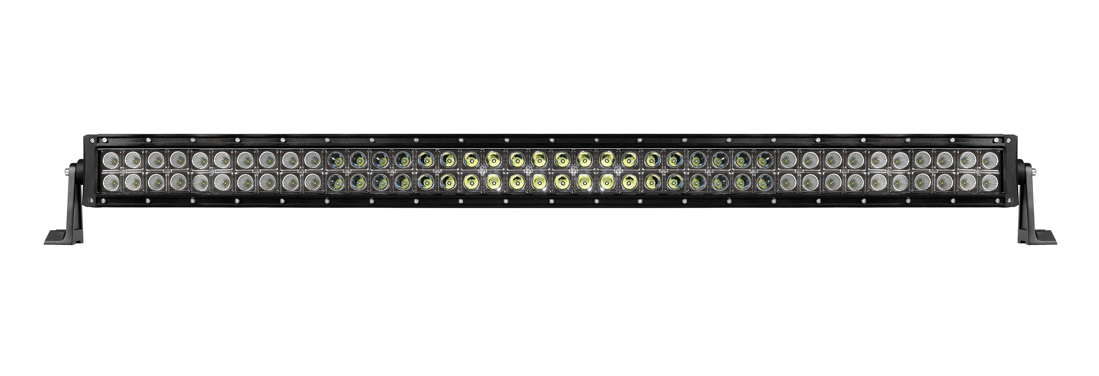 Barra a Led con struttura curva in alluminio, 12/24V - 110 cm