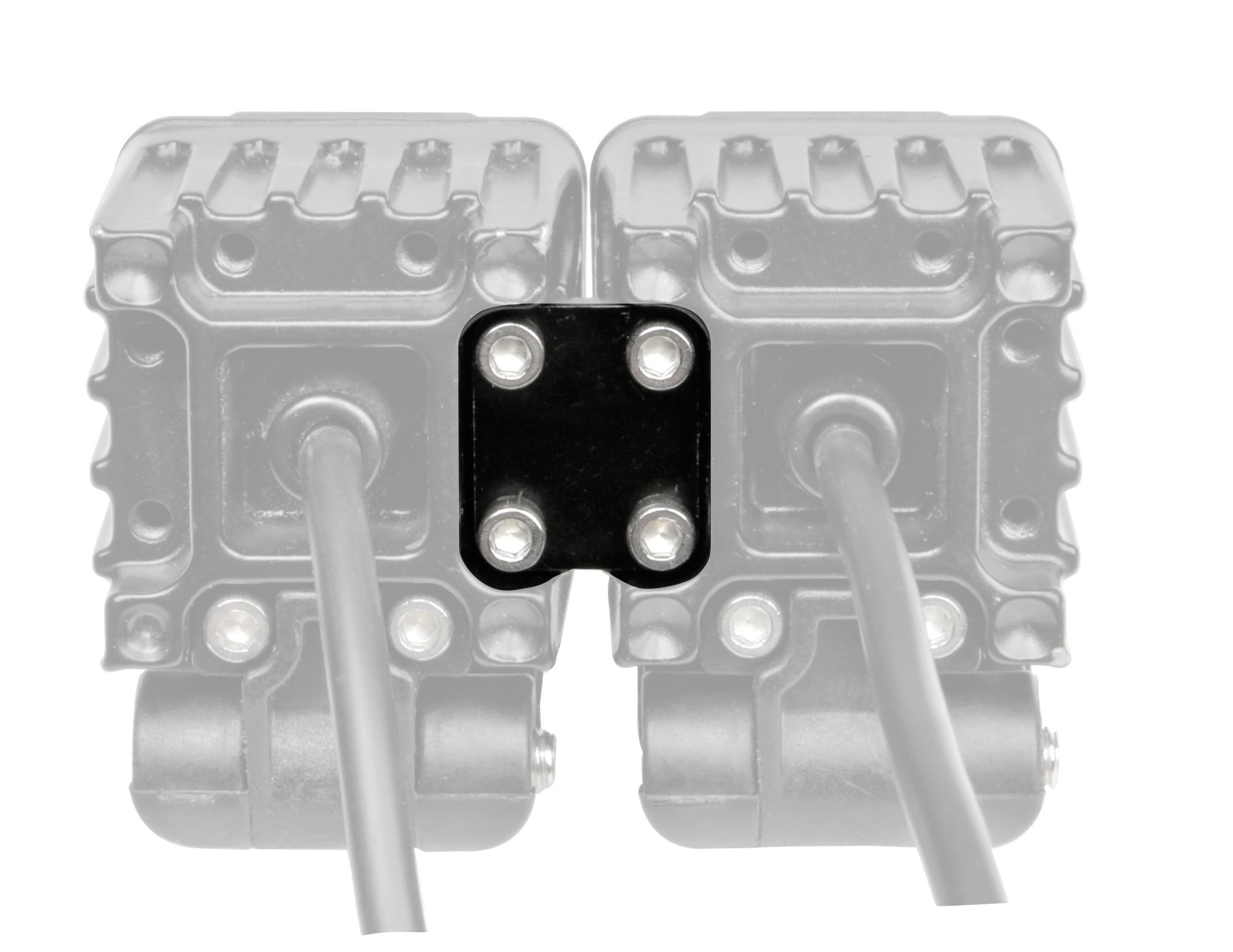 WL-19, faro ausiliario a 1 Led - 12/24V - Luce focalizzata - Bianco