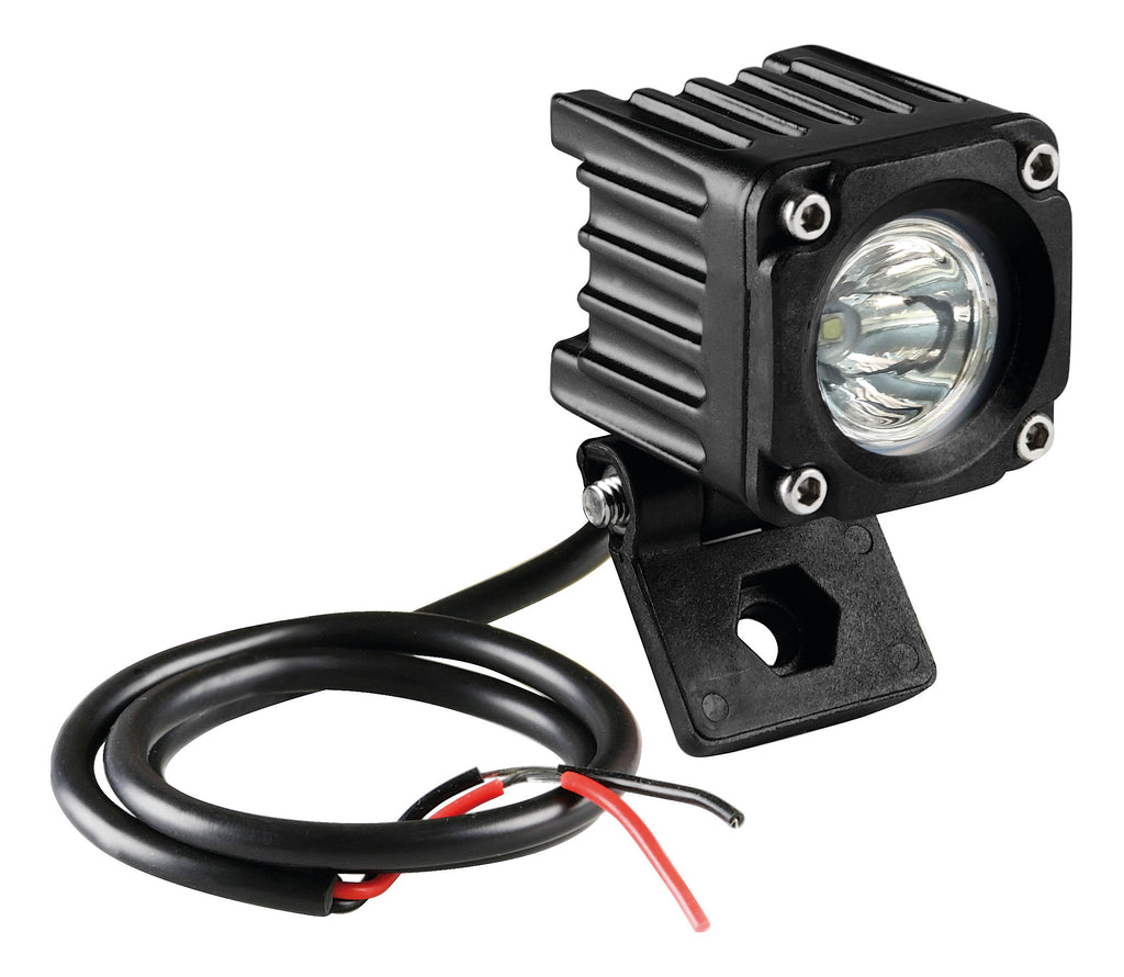 WL-19, faro ausiliario a 1 Led - 12/24V - Luce focalizzata - Bianco