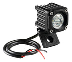 WL-19, faro ausiliario a 1 Led - 12/24V - Luce focalizzata - Bianco