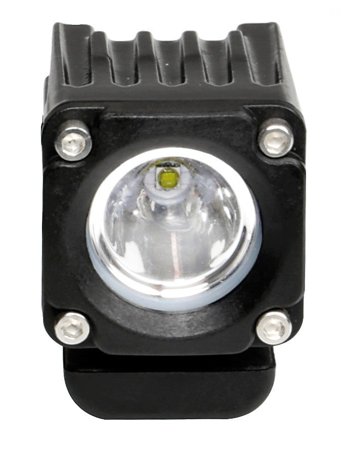 WL-19, faro ausiliario a 1 Led - 12/24V - Luce focalizzata - Bianco