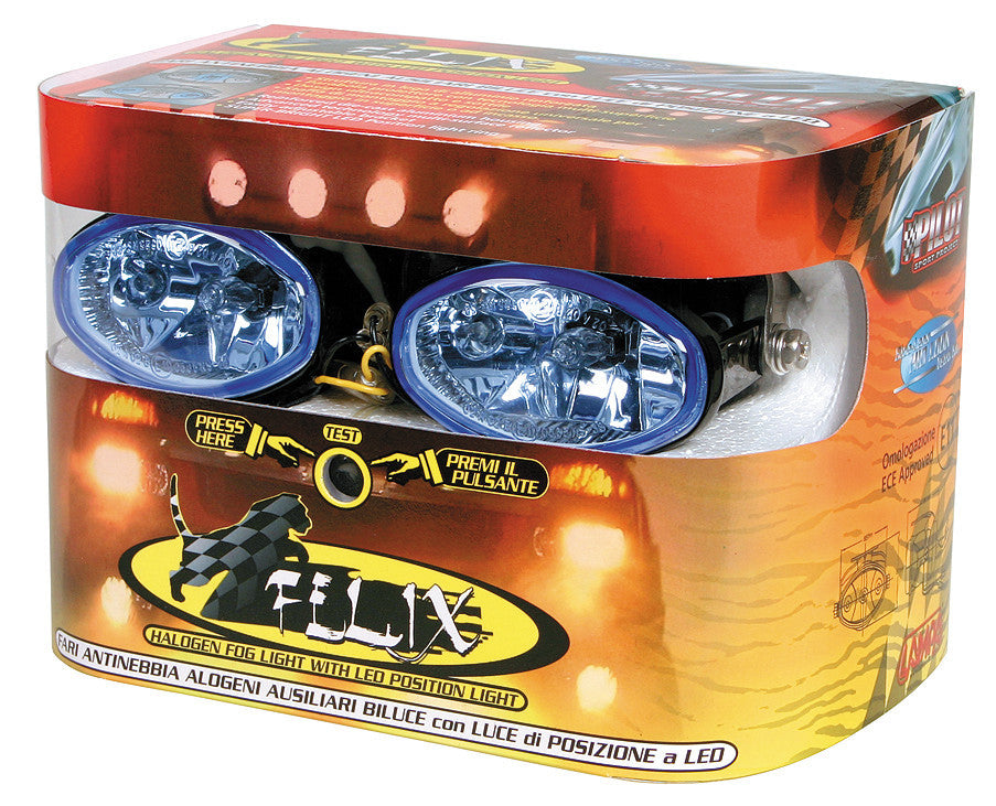 Felix, fari fendinebbia biluce - Blu