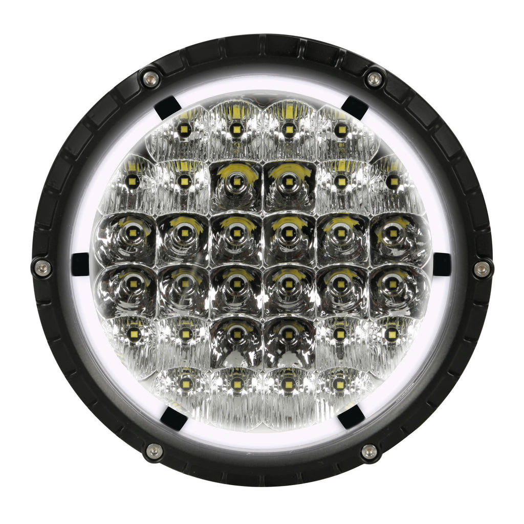 Bextar, proiettore supplementare a 62 Led - 12/24V - Ø 195 mm