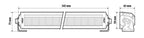 Glare Blade-30, barra multifunzione a Led - 12/24V - 345x75x65 mm