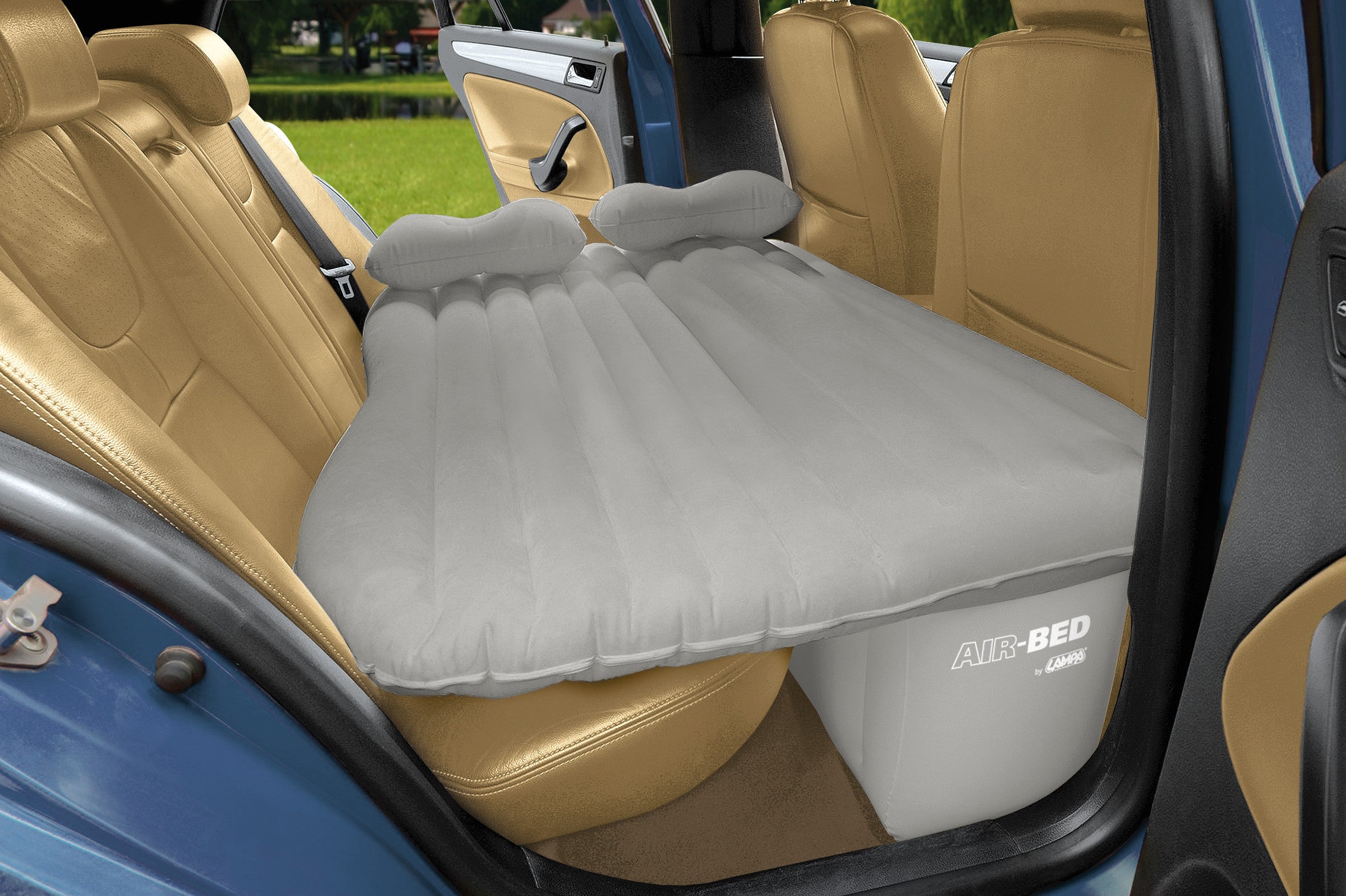Air-Bed, materasso gonfiabile per auto + mini compressore 12V