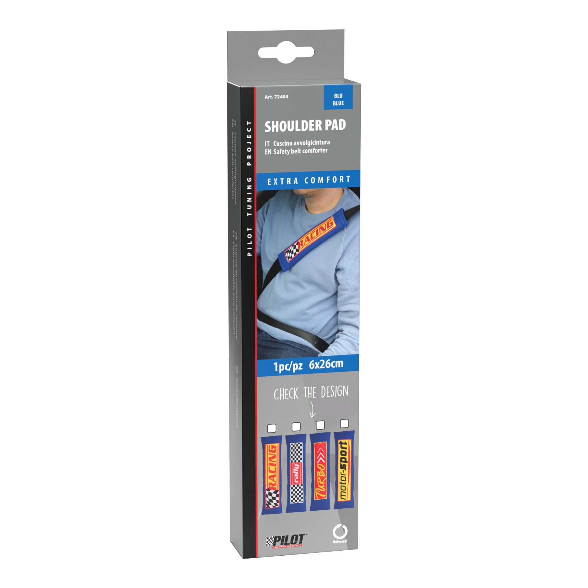 Cuscino avvolgicintura universale - Blu