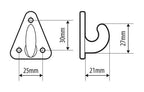 Ganci in plastica multiuso – Set 10 pz