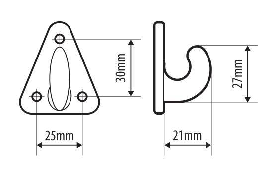 Ganci in plastica multiuso – Set 10 pz