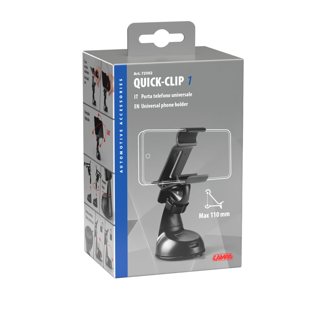 Quick-Clip 1, portatelefono universale
