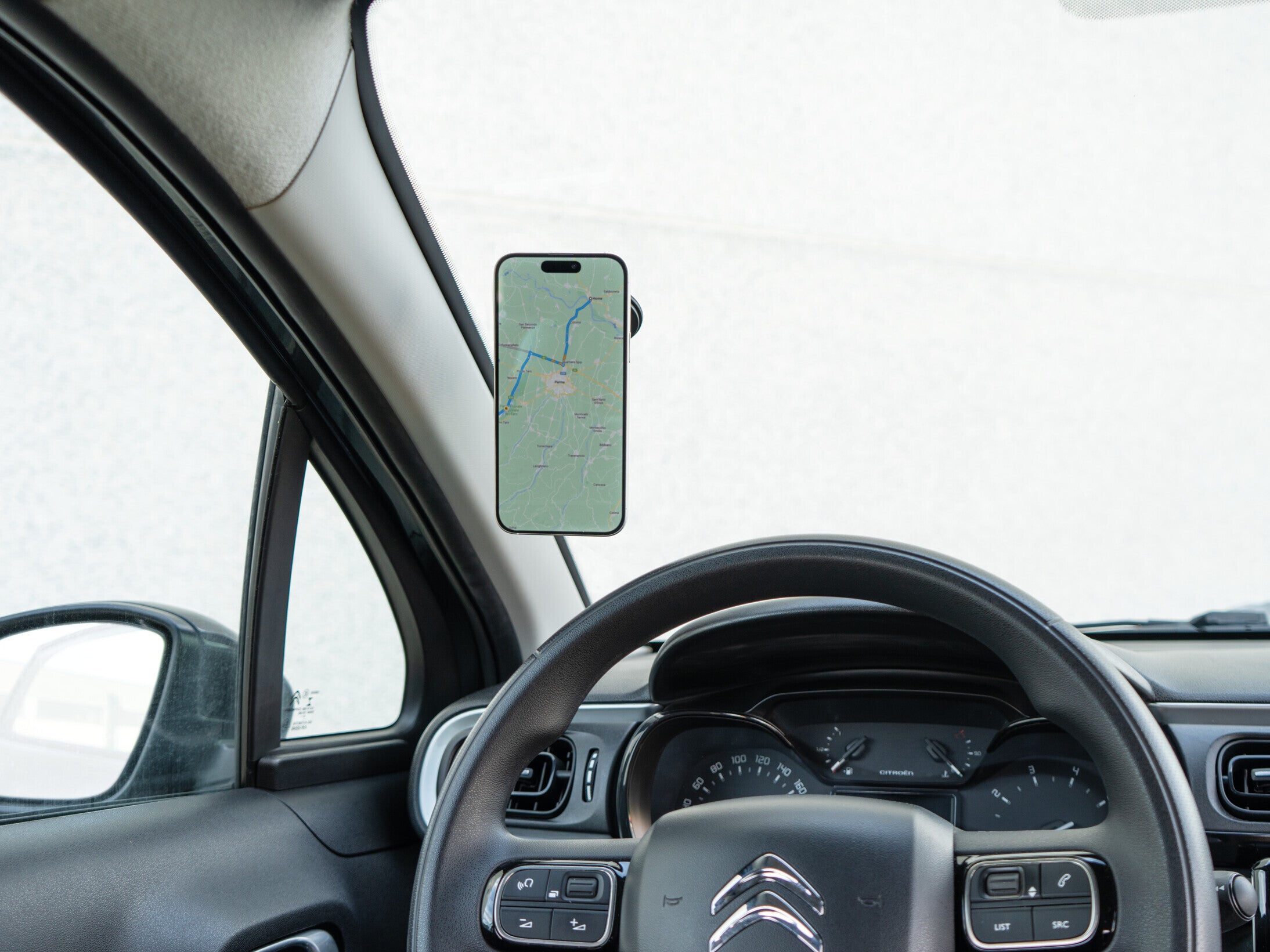 Magneto Fin, porta telefono magnetico con ventosa adesiva