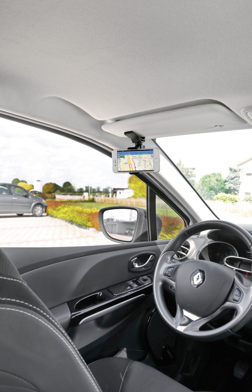 Visor Snap, porta telefono per visiera parasole
